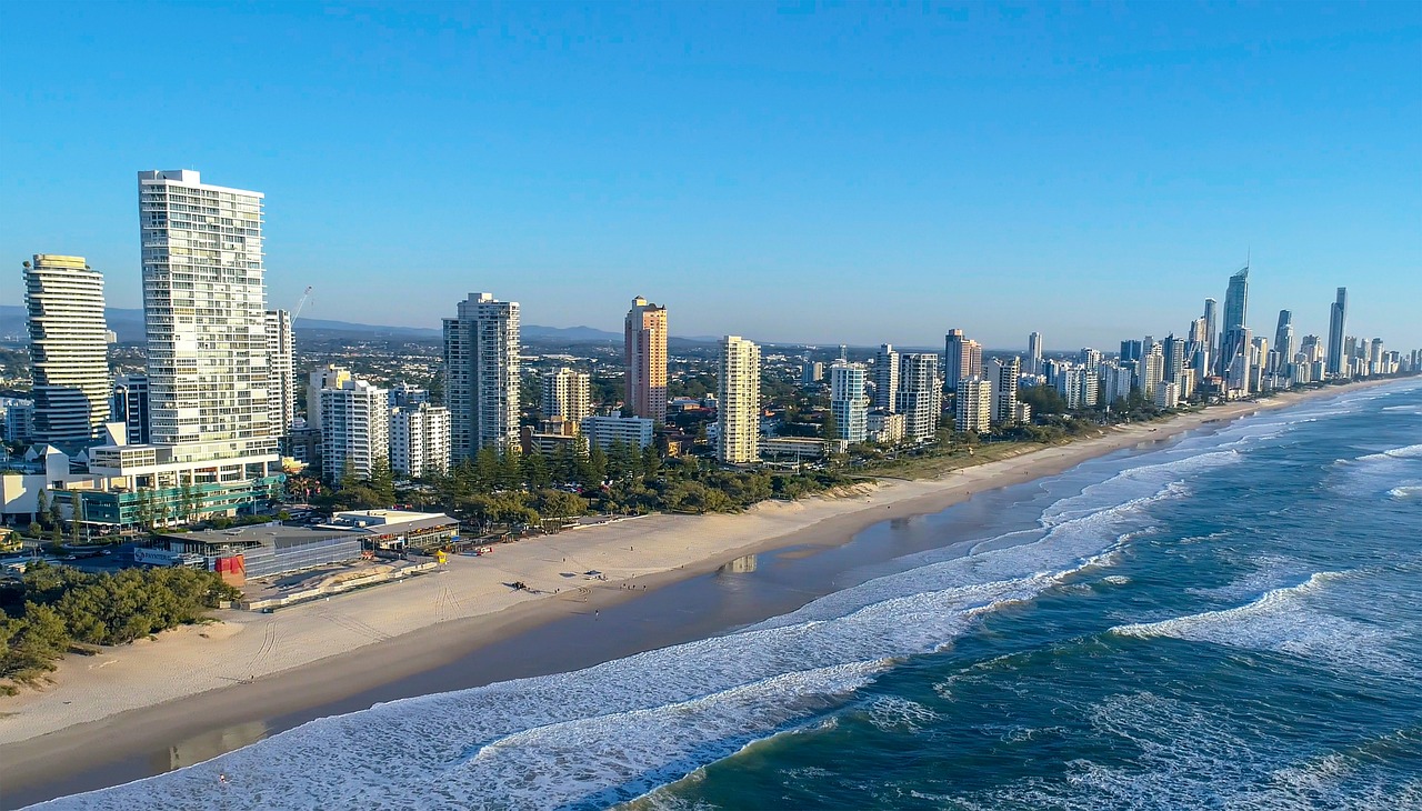 Gold Coast: As Melhores Praias para Estudantes Internacionais na Austrália
